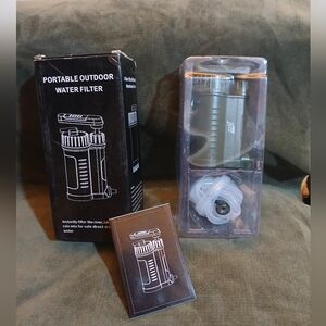 Portable Outdoor Water Filter